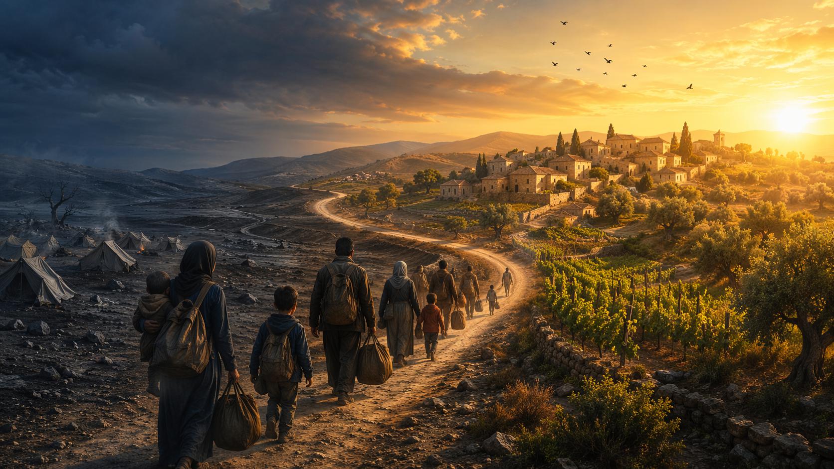 Displaced families and the promise of permanent homes under God's Kingdom