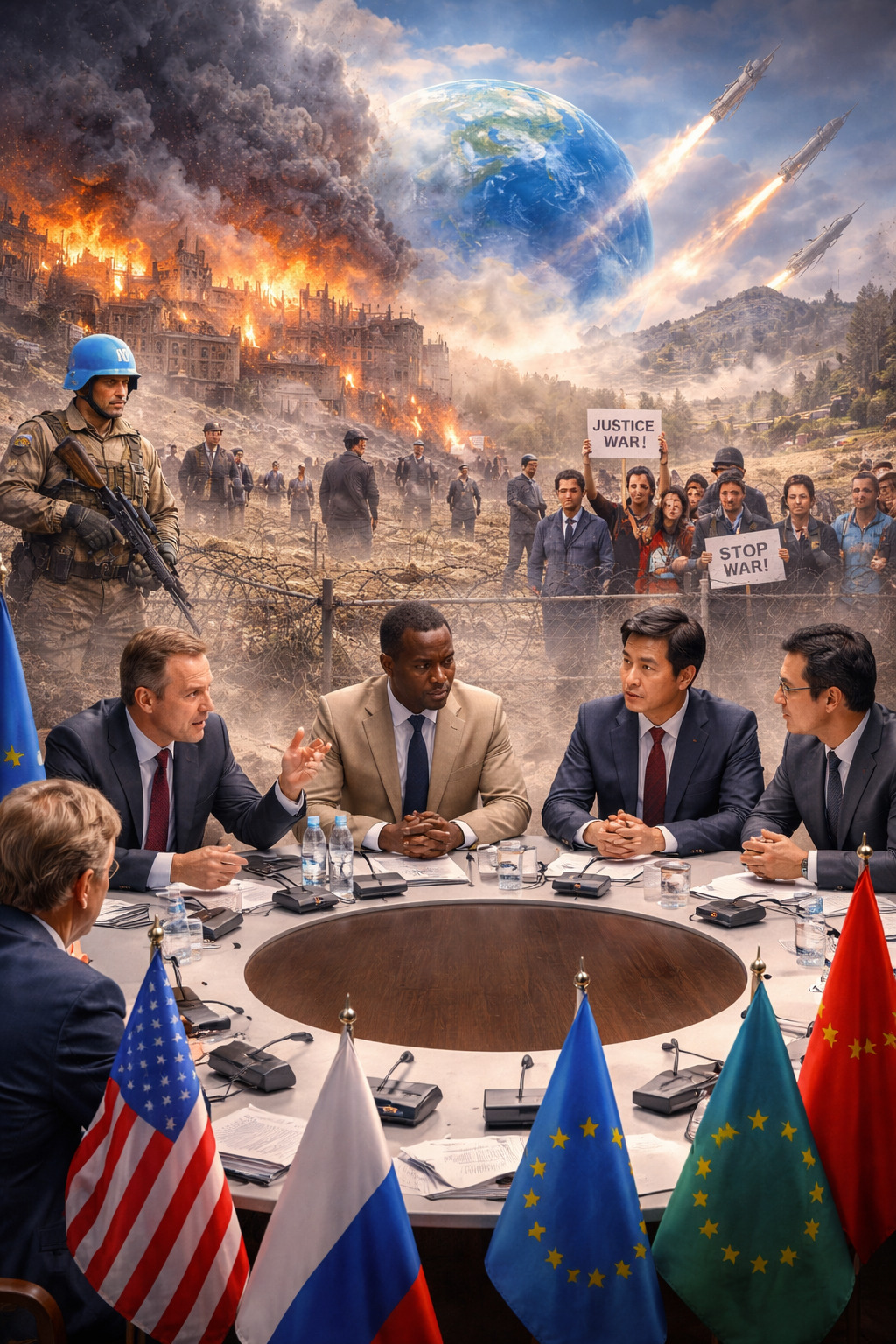 Peace and Security illustration