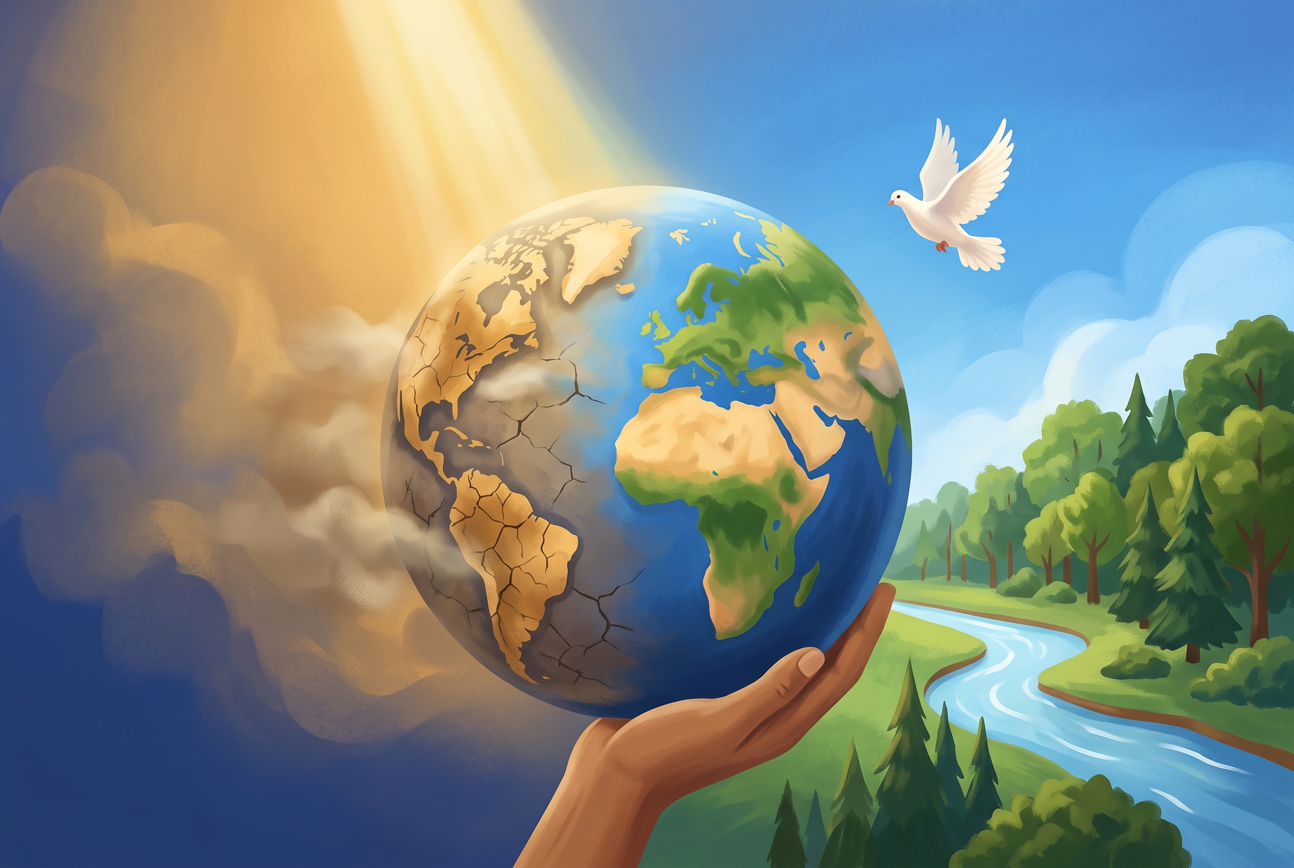 A warming planet and the Bible's promise to restore the earth